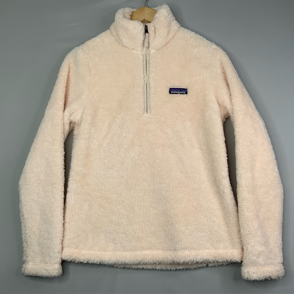 Patagonia Women’s Los Gatos 1/4-Zip Fleece Pull-Over. Color Calcium. Medium.